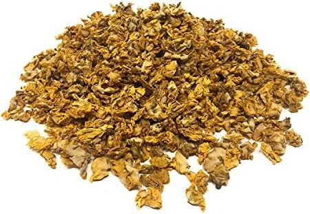 100% Dried Mullein Flowers (Verbascum thapsus) - Net Weight: 0.52oz / 15g - Soothing, slightly sweet tea with many benefits - Used for edible flower decorations on salads / toppings