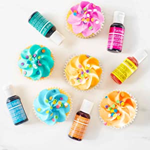 Food coloring, vibrant, color, red, baking, decorating, cookies, cake, christmas, fondant, cooking