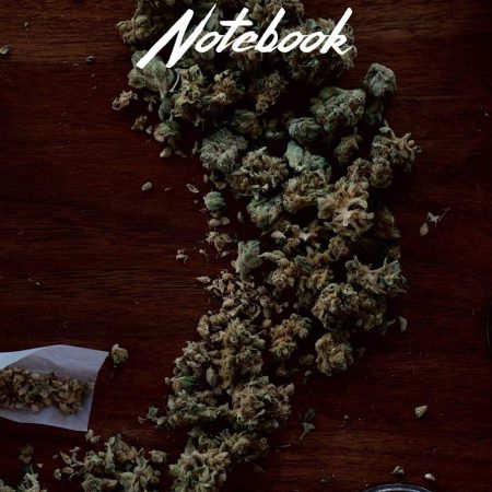 Cannabis Review Notebook: Marijuana Logbook, Tracker, 6x9 Inch, 120 Custom Pages